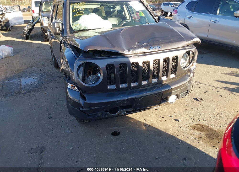 2017 JEEP PATRIOT HIGH ALTITUDE 4X4 VIN: 1C4NJRFB3HD206109