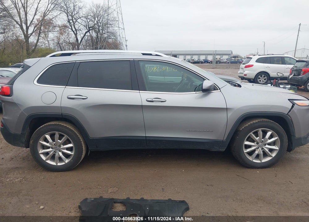 2016 JEEP CHEROKEE LIMITED VIN: 1C4PJMDB4GW283489