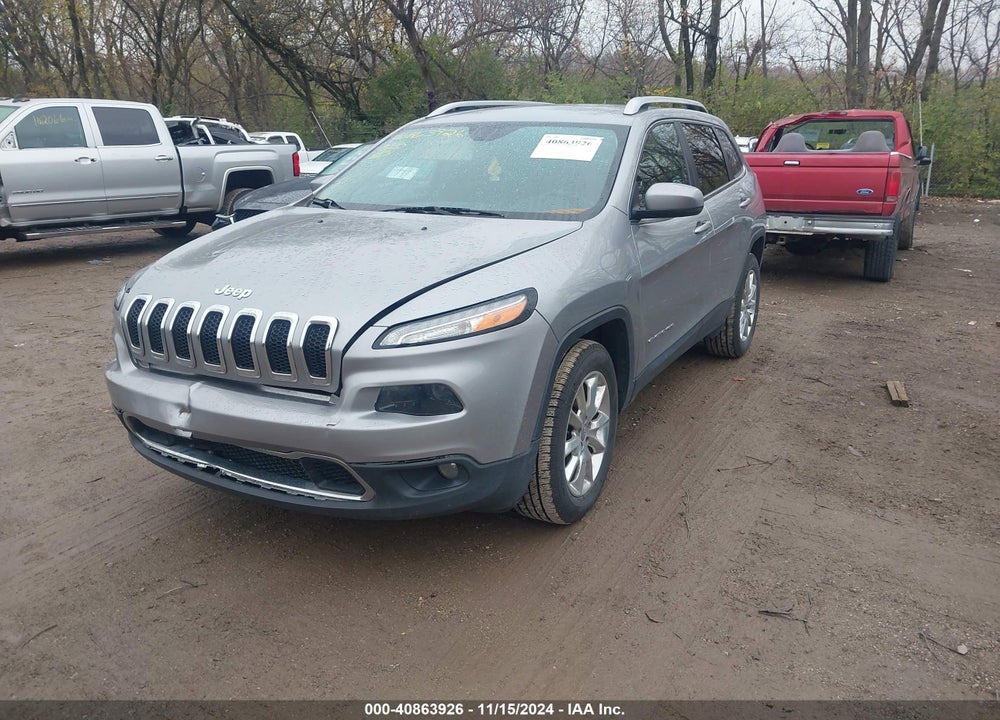 2016 JEEP CHEROKEE LIMITED VIN: 1C4PJMDB4GW283489