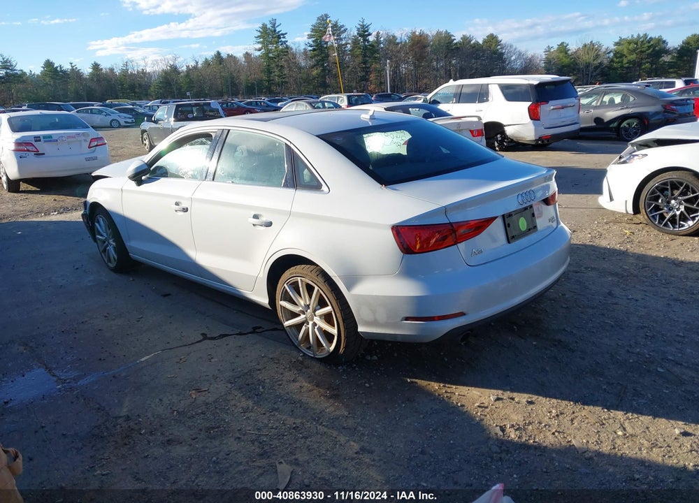 2015 AUDI A3 2.0T PREMIUM VIN: WAUEFGFF4F1062400
