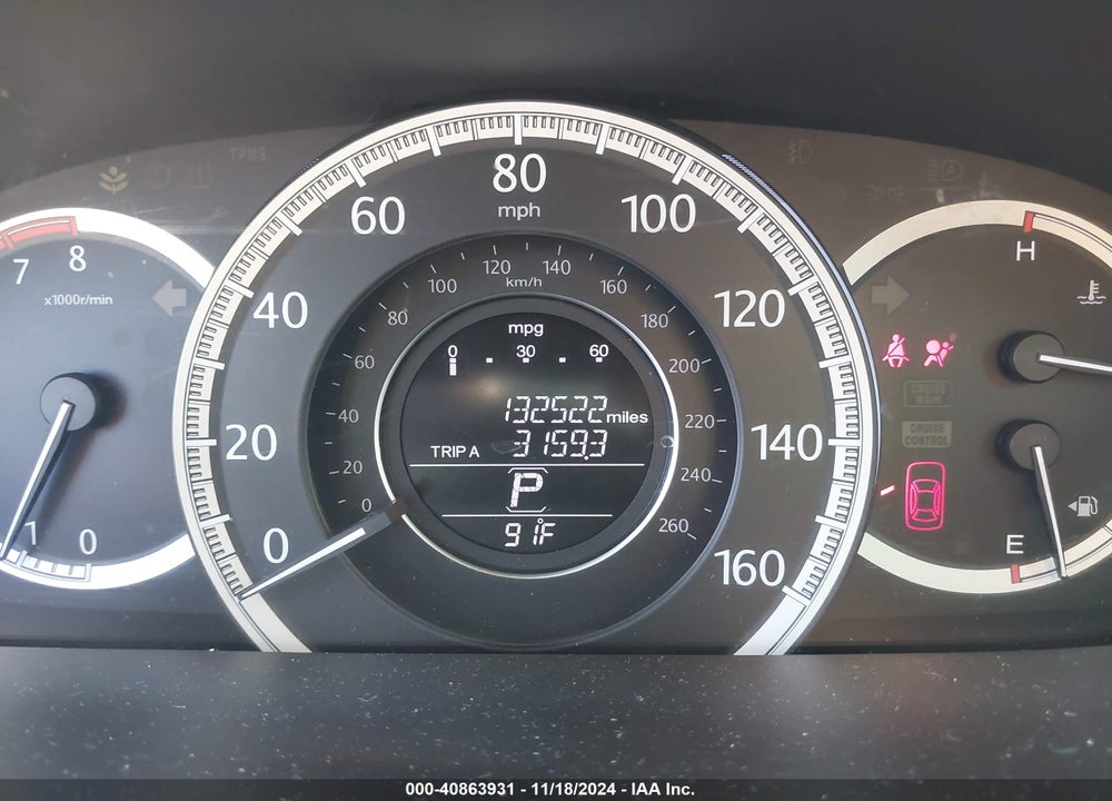 2014 HONDA ACCORD EX-L V-6 VIN: 1HGCR3F8XEA005114