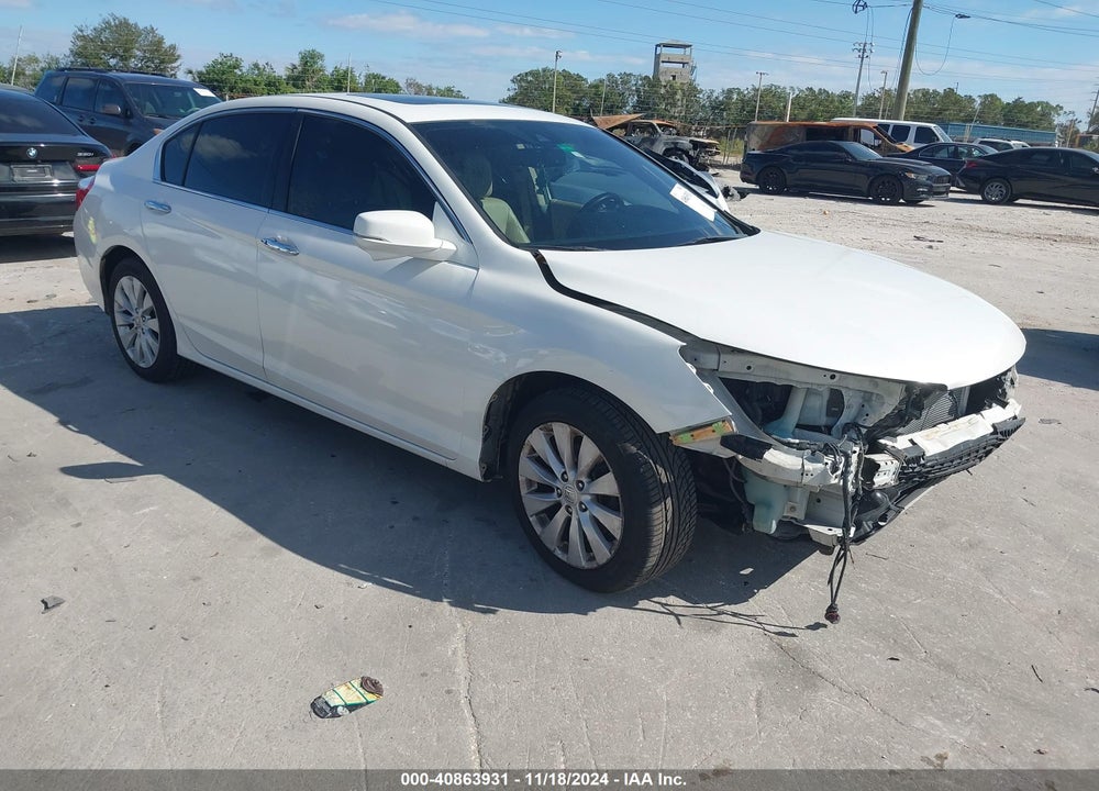 2014 HONDA ACCORD EX-L V-6 VIN: 1HGCR3F8XEA005114