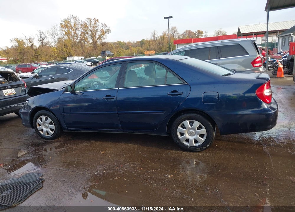 2003 TOYOTA CAMRY LE VIN: 4T1BE32K33U232224