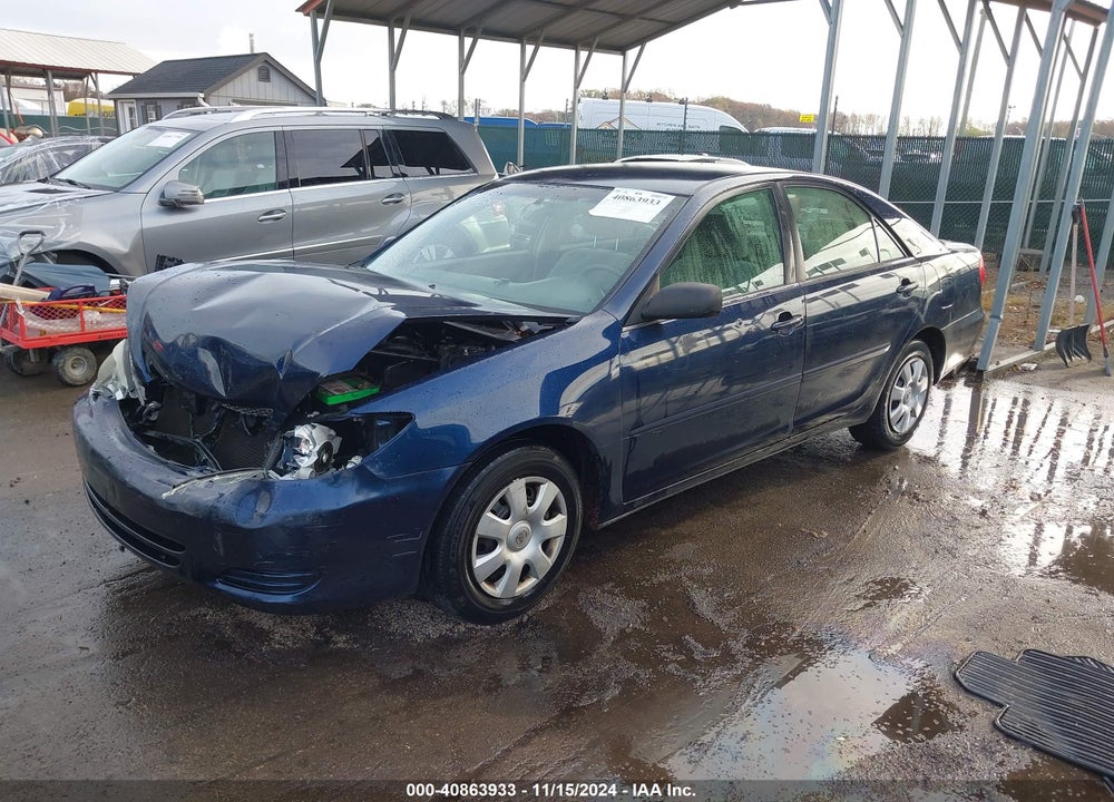 2003 TOYOTA CAMRY LE VIN: 4T1BE32K33U232224
