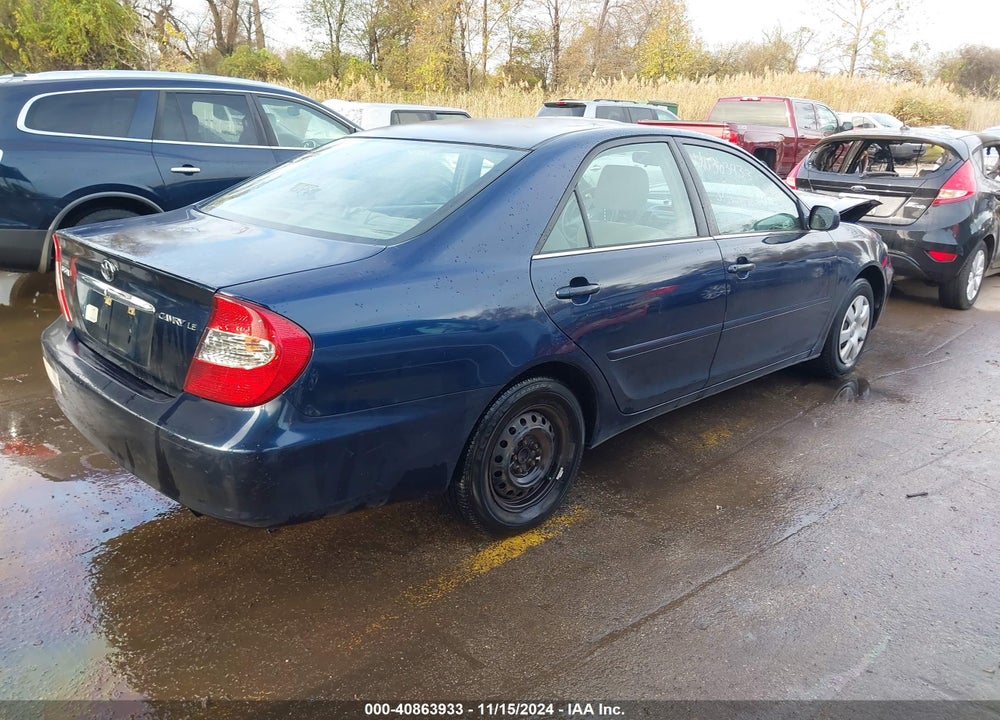 2003 TOYOTA CAMRY LE VIN: 4T1BE32K33U232224