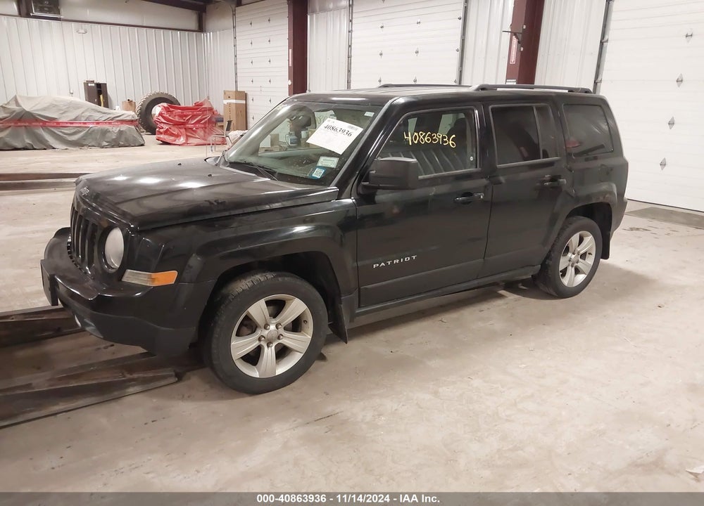 2014 JEEP PATRIOT LATITUDE VIN: 1C4NJRFB8ED766106