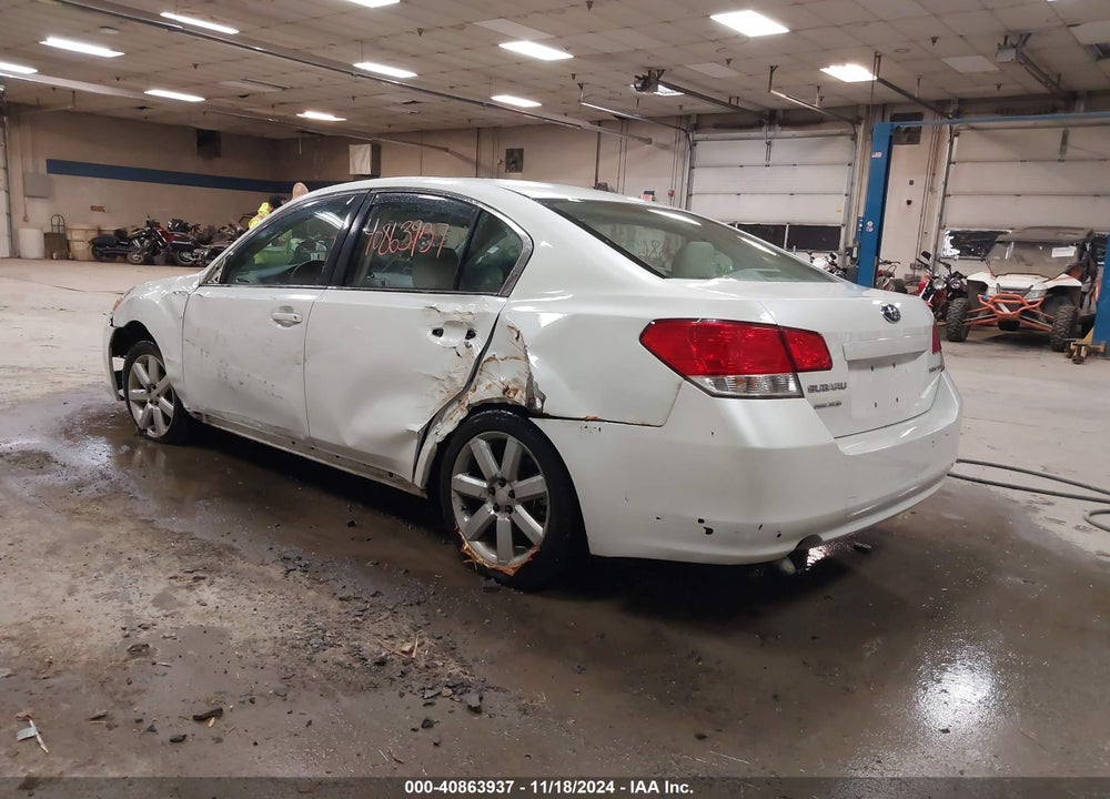 2011 SUBARU LEGACY 2.5I PREMIUM VIN: 4S3BMBB6XB3257162
