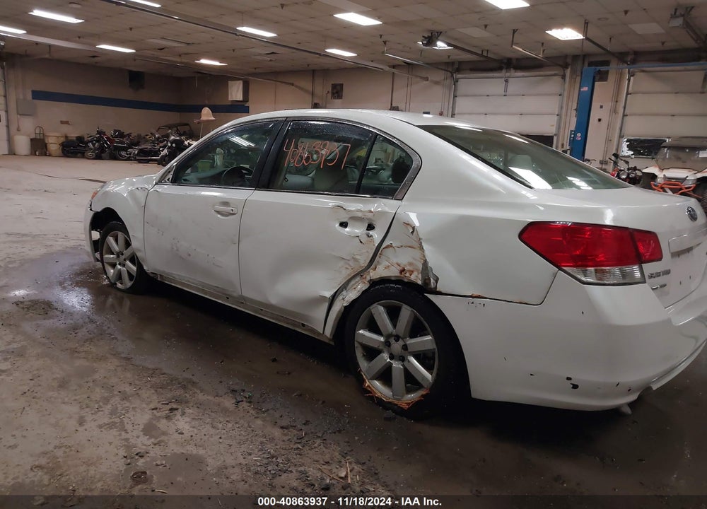 2011 SUBARU LEGACY 2.5I PREMIUM VIN: 4S3BMBB6XB3257162