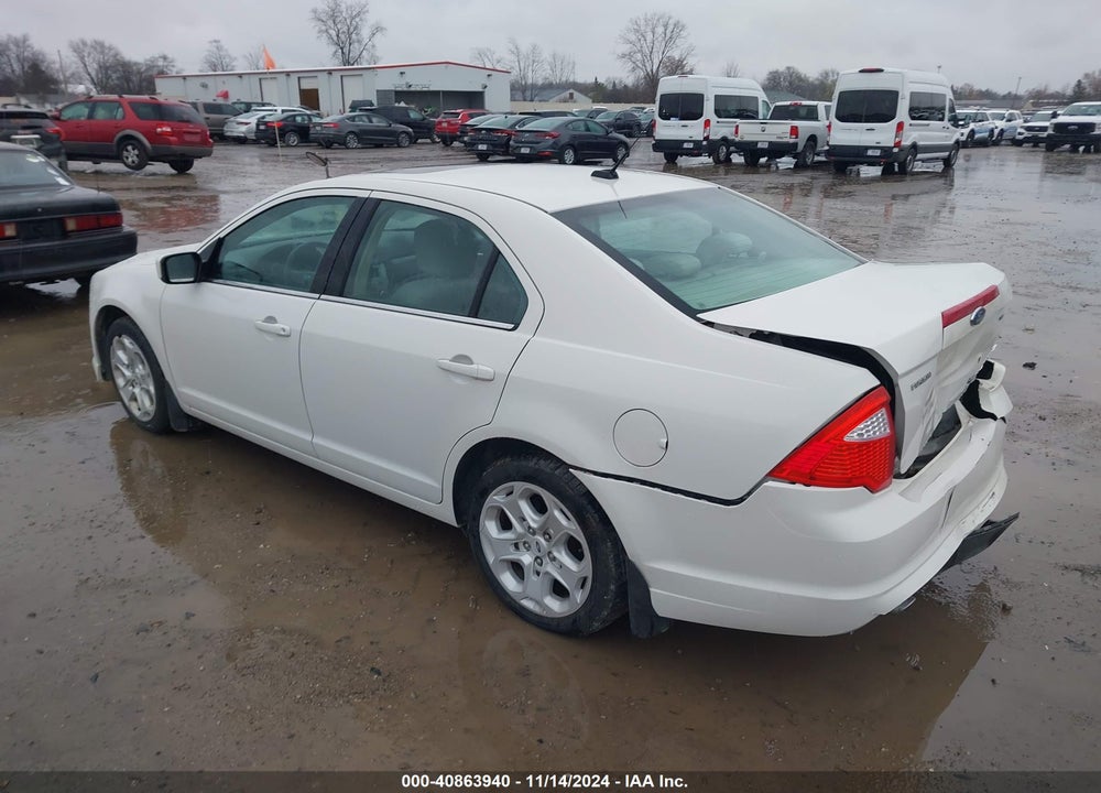 2010 FORD FUSION SE VIN: 3FAHP0HGXAR250434