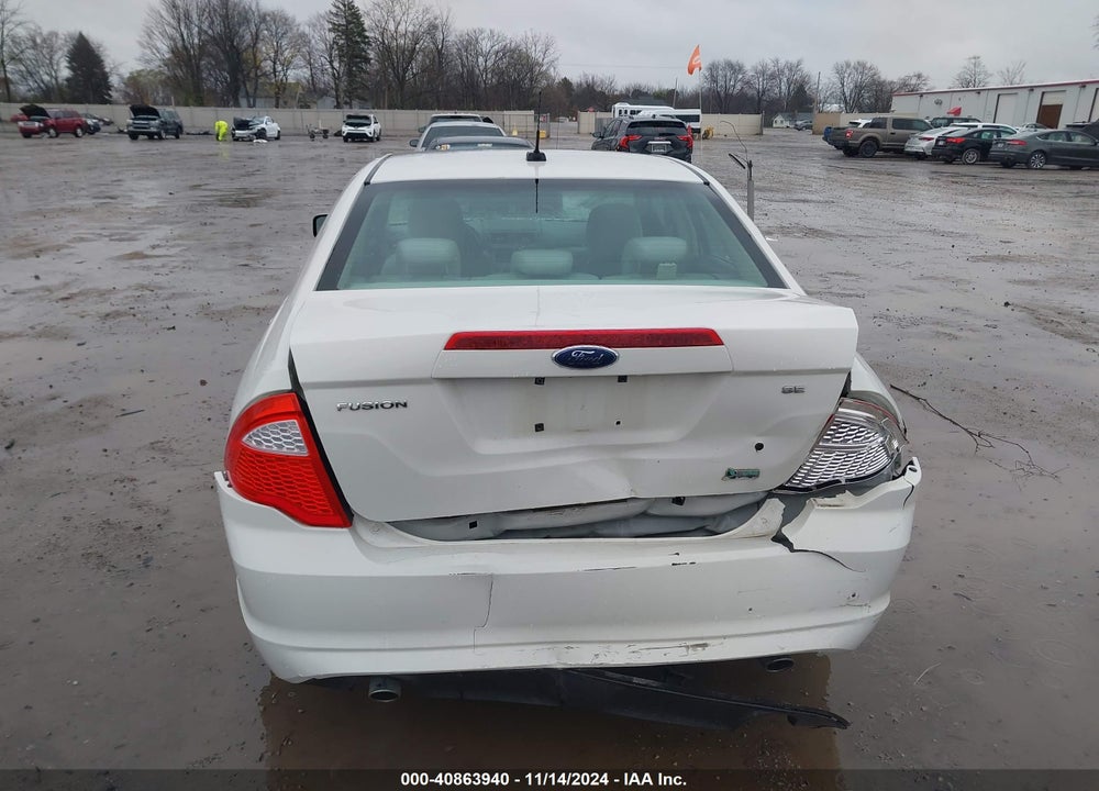 2010 FORD FUSION SE VIN: 3FAHP0HGXAR250434