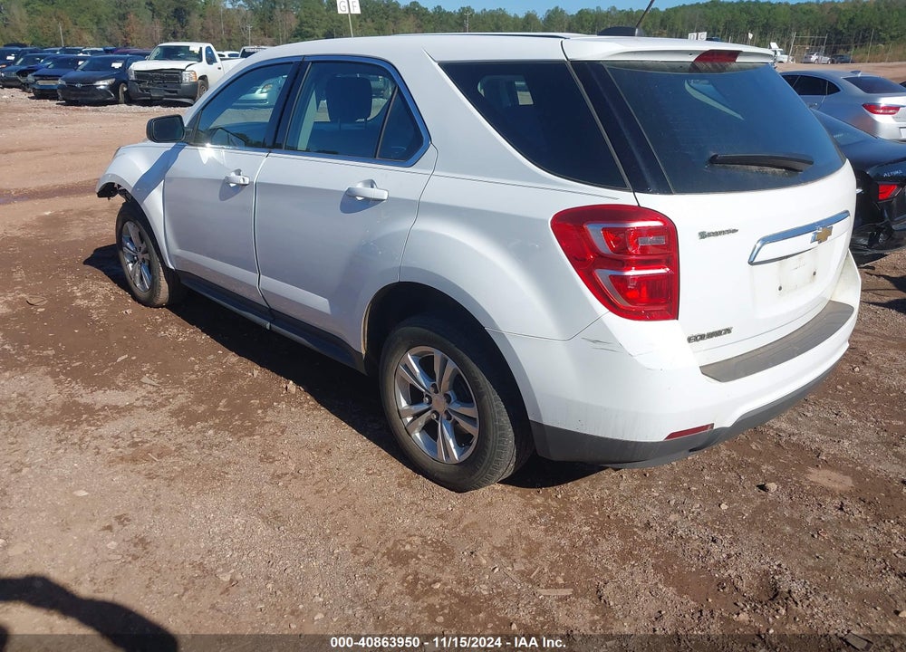 2017 CHEVROLET EQUINOX LS VIN: 2GNALBEK2H1529751
