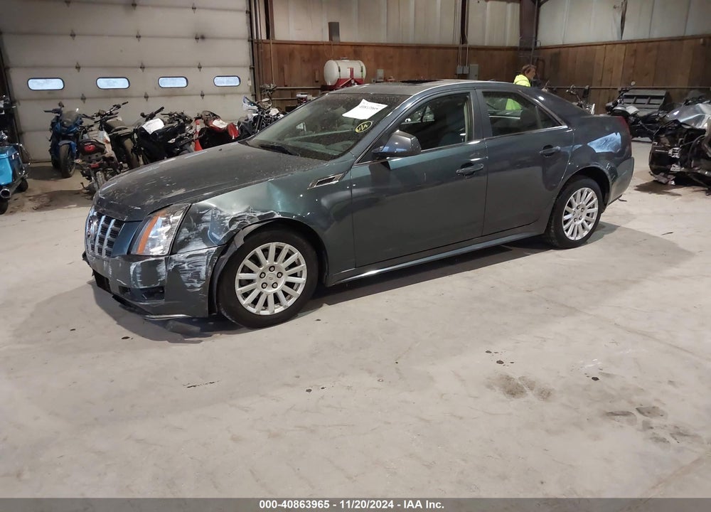 2012 CADILLAC CTS LUXURY VIN: 1G6DG5E57C0122862