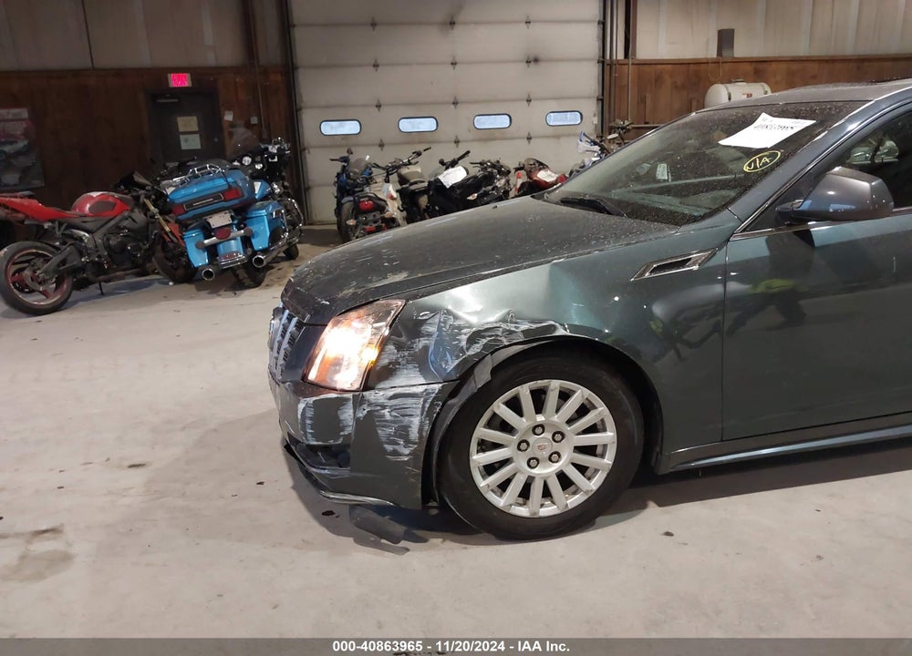 2012 CADILLAC CTS LUXURY VIN: 1G6DG5E57C0122862