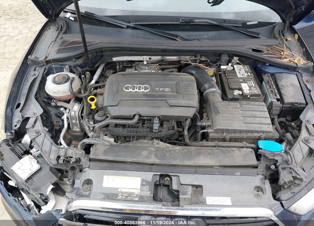 2019 AUDI A3 45 PREMIUM VIN: WAUJEGFF4K1016934