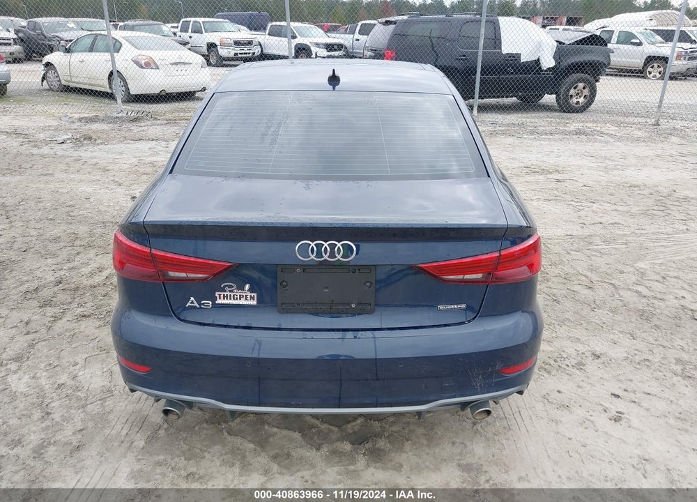 2019 AUDI A3 45 PREMIUM VIN: WAUJEGFF4K1016934