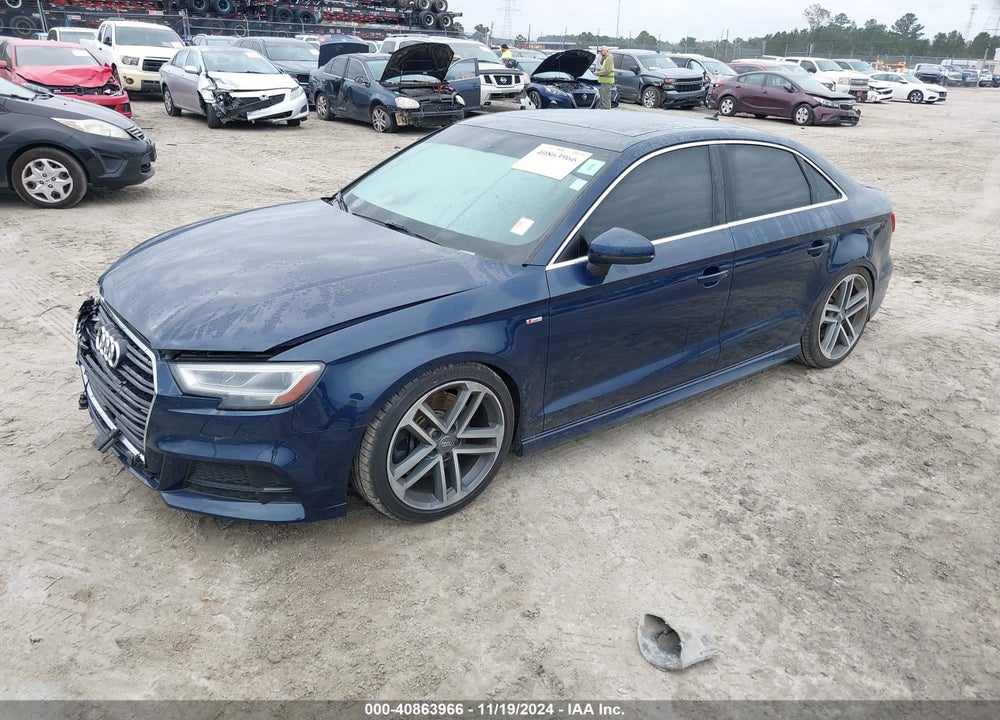 2019 AUDI A3 45 PREMIUM VIN: WAUJEGFF4K1016934
