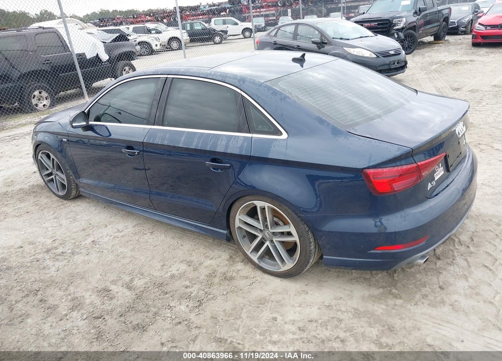 2019 AUDI A3 45 PREMIUM VIN: WAUJEGFF4K1016934