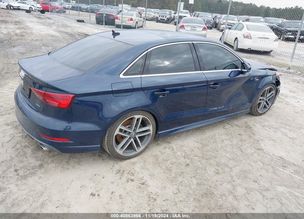 2019 AUDI A3 45 PREMIUM VIN: WAUJEGFF4K1016934