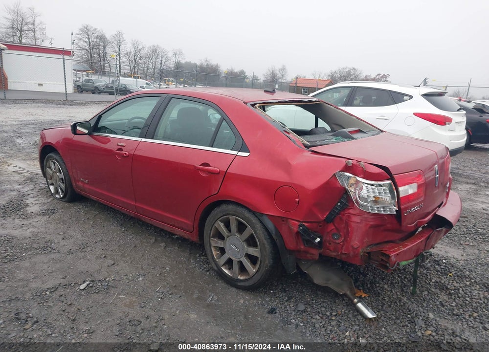2007 LINCOLN MKZ VIN: 3LNHM28T97R624578