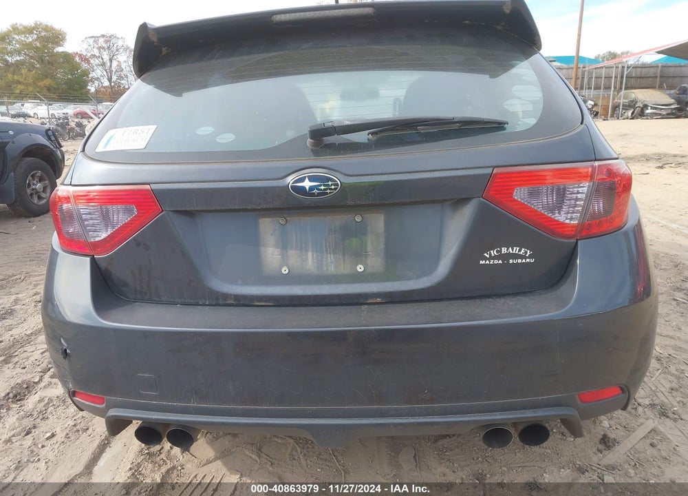 2012 SUBARU IMPREZA WRX VIN: JF1GR7E61CG222963