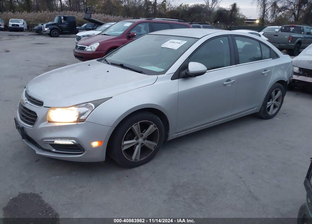 2015 CHEVROLET CRUZE 2LT AUTO VIN: 1G1PE5SB2F7230546