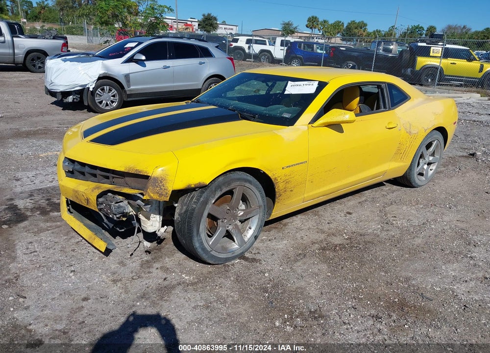 2011 CHEVROLET CAMARO 1LT VIN: 2G1FB1ED3B9127896