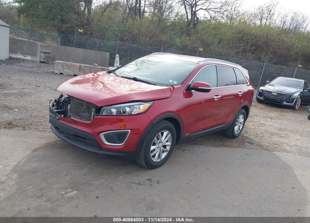 2016 KIA SORENTO 2.4L LX VIN: 5XYPGDA33GG156497