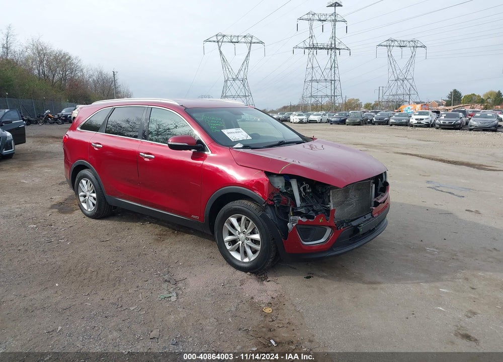 2016 KIA SORENTO 2.4L LX VIN: 5XYPGDA33GG156497