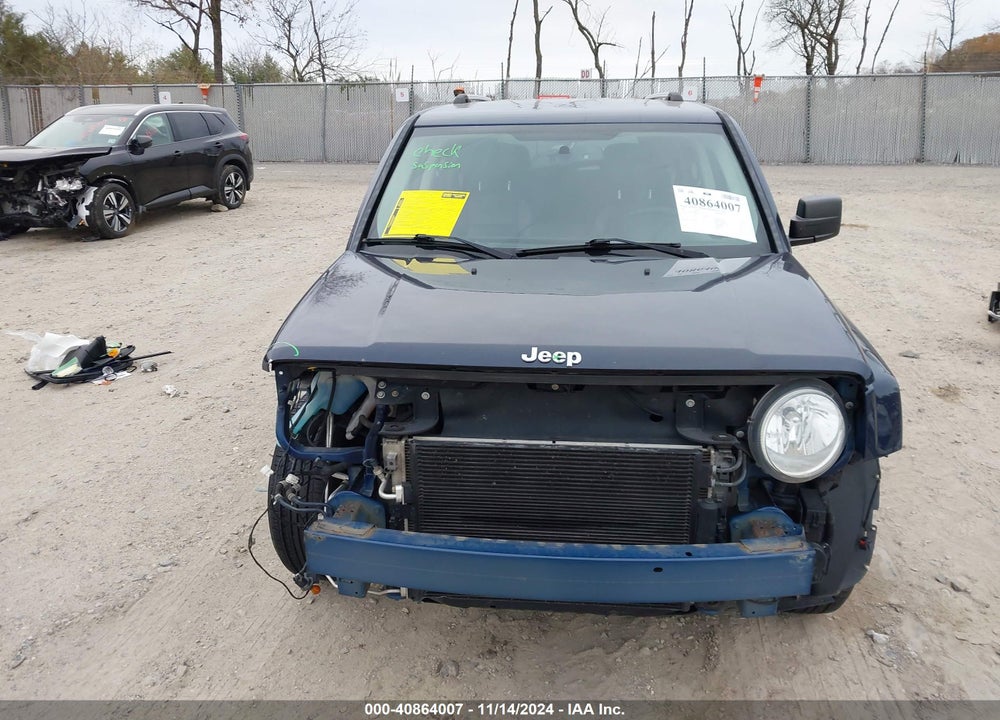 2017 JEEP PATRIOT HIGH ALTITUDE FWD VIN: 1C4NJPFA6HD134351