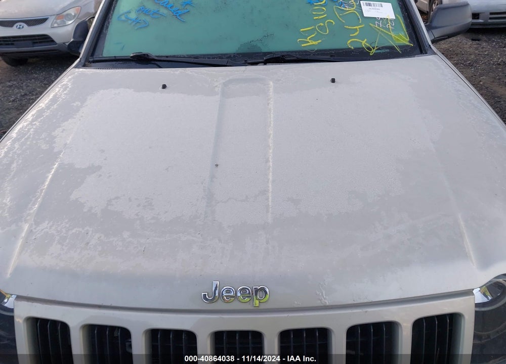 2008 JEEP GRAND CHEROKEE LAREDO VIN: 1J8GR48KX8C218936