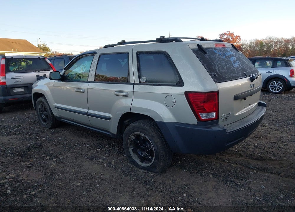 2008 JEEP GRAND CHEROKEE LAREDO VIN: 1J8GR48KX8C218936