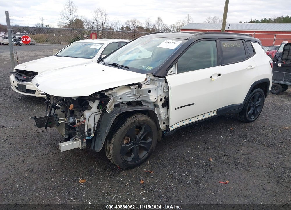 2018 JEEP COMPASS ALTITUDE 4X4 VIN: 3C4NJDBB8JT432574
