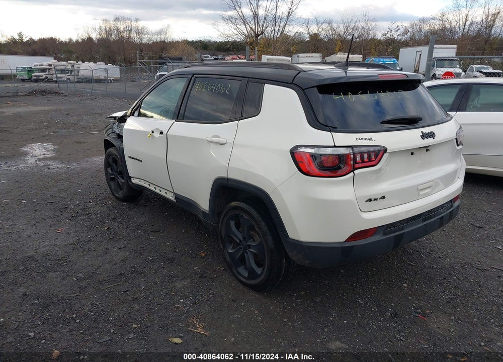 2018 JEEP COMPASS ALTITUDE 4X4 VIN: 3C4NJDBB8JT432574
