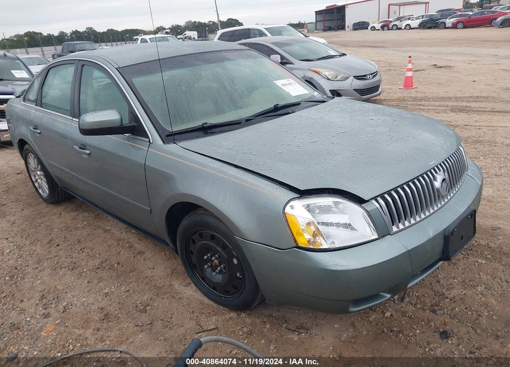 2005 MERCURY MONTEGO PREMIER VIN: 1MEFM42165G607061
