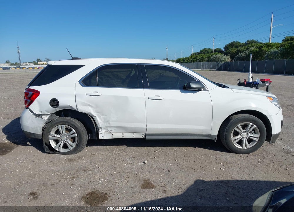 2016 CHEVROLET EQUINOX LS VIN: 2GNALBEK8G6325974
