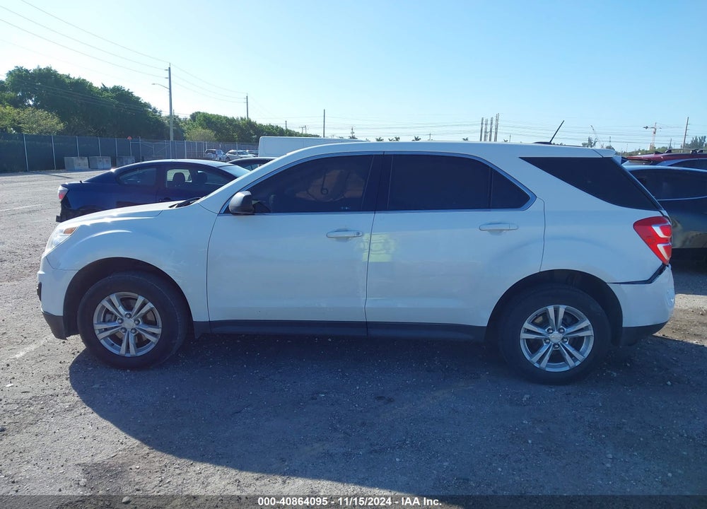 2016 CHEVROLET EQUINOX LS VIN: 2GNALBEK8G6325974