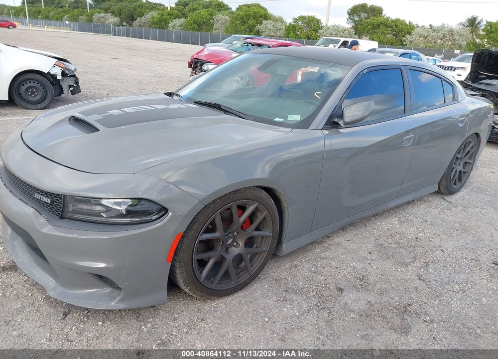 2018 DODGE CHARGER DAYTONA RWD VIN: 2C3CDXCT2JH340008