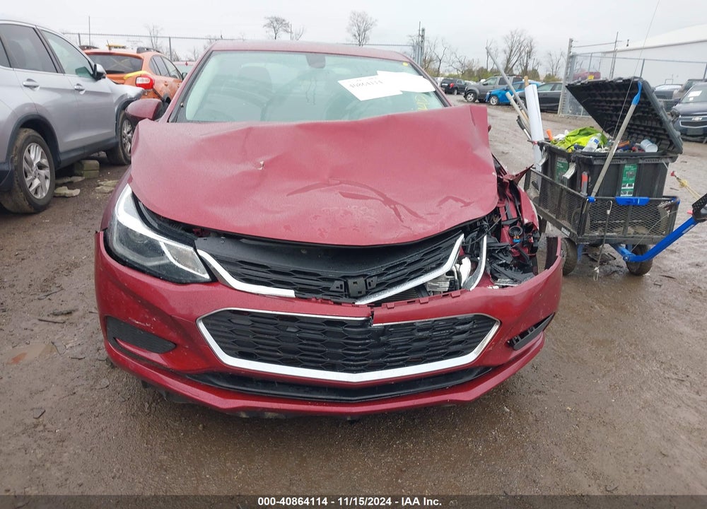 2017 CHEVROLET CRUZE LT AUTO VIN: 1G1BE5SM1H7189342