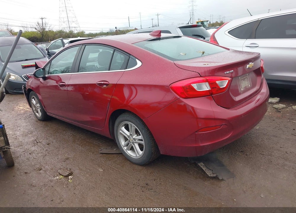 2017 CHEVROLET CRUZE LT AUTO VIN: 1G1BE5SM1H7189342