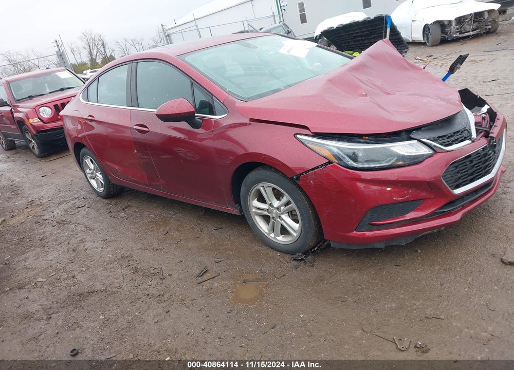 2017 CHEVROLET CRUZE LT AUTO VIN: 1G1BE5SM1H7189342
