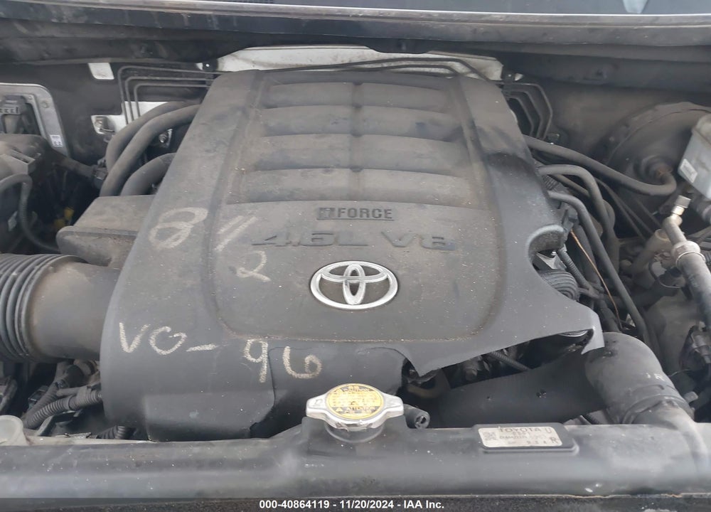 2012 TOYOTA TUNDRA VIN: 5TFRM5F19CX049234