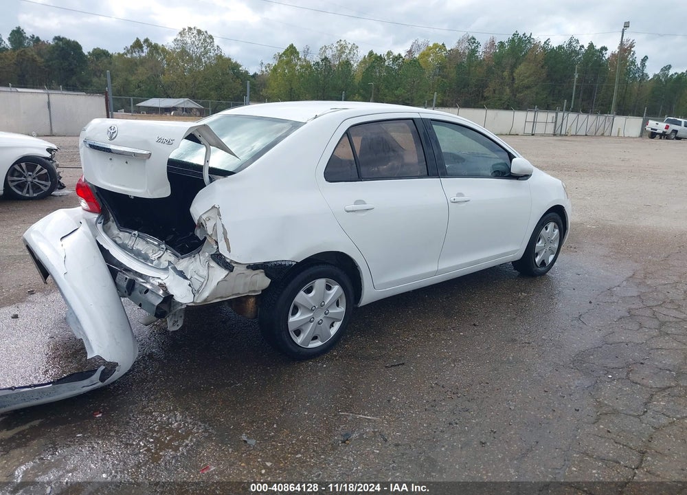 2010 TOYOTA YARIS VIN: JTDBT4K3XA1376716