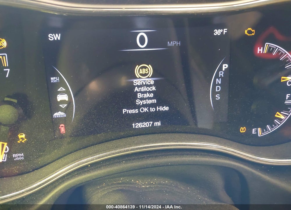 2015 JEEP GRAND CHEROKEE VIN: 1C4RJFBG8FC211200