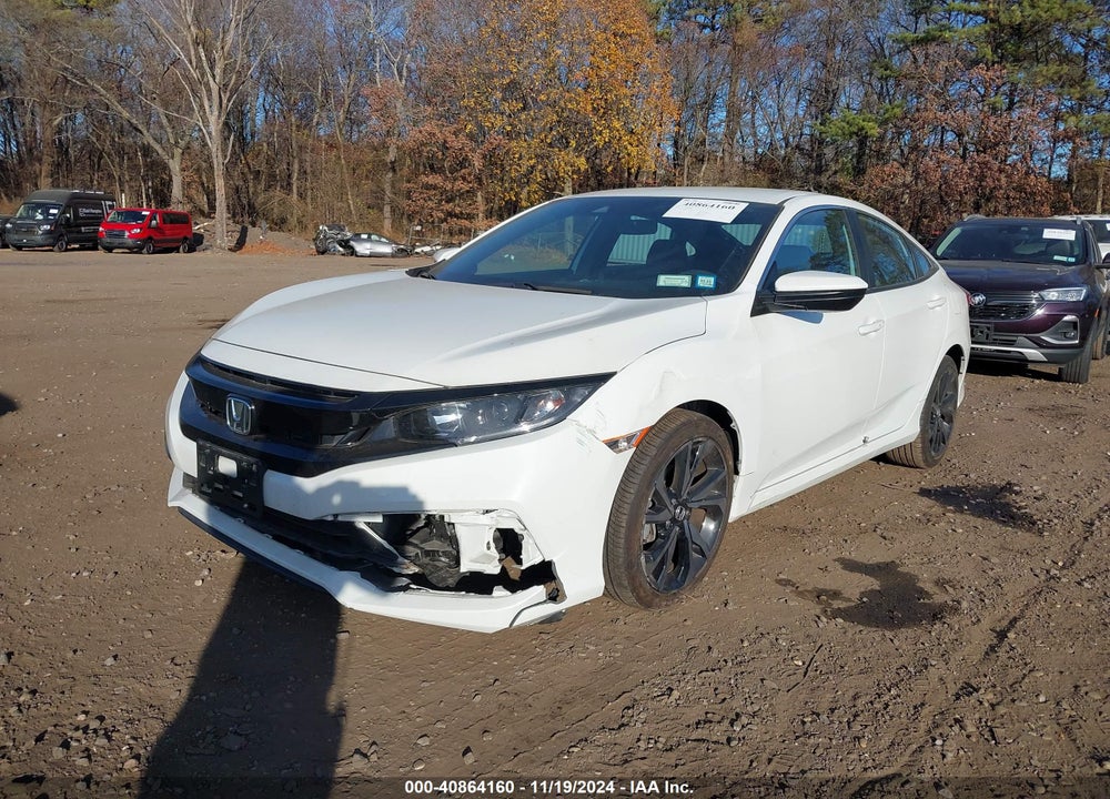 2021 HONDA CIVIC SPORT VIN: 2HGFC2F84MH559077