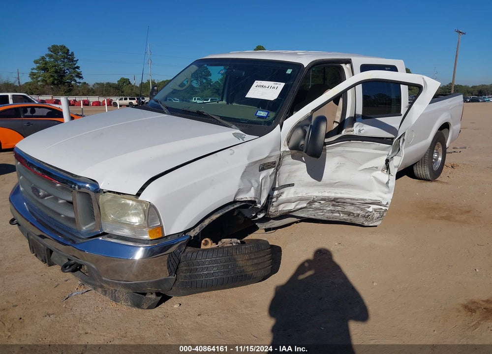 2002 FORD F-250 LARIAT/XL/XLT VIN: 1FTNW20F42EA52371