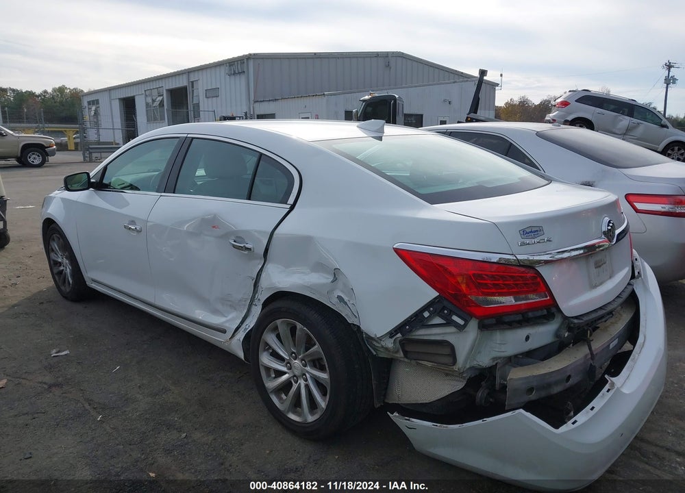 2016 BUICK LACROSSE LEATHER VIN: 1G4GB5G31GF126635