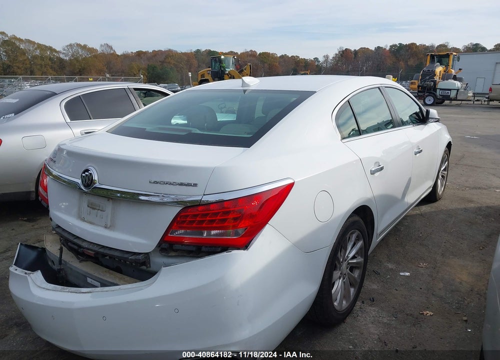2016 BUICK LACROSSE LEATHER VIN: 1G4GB5G31GF126635