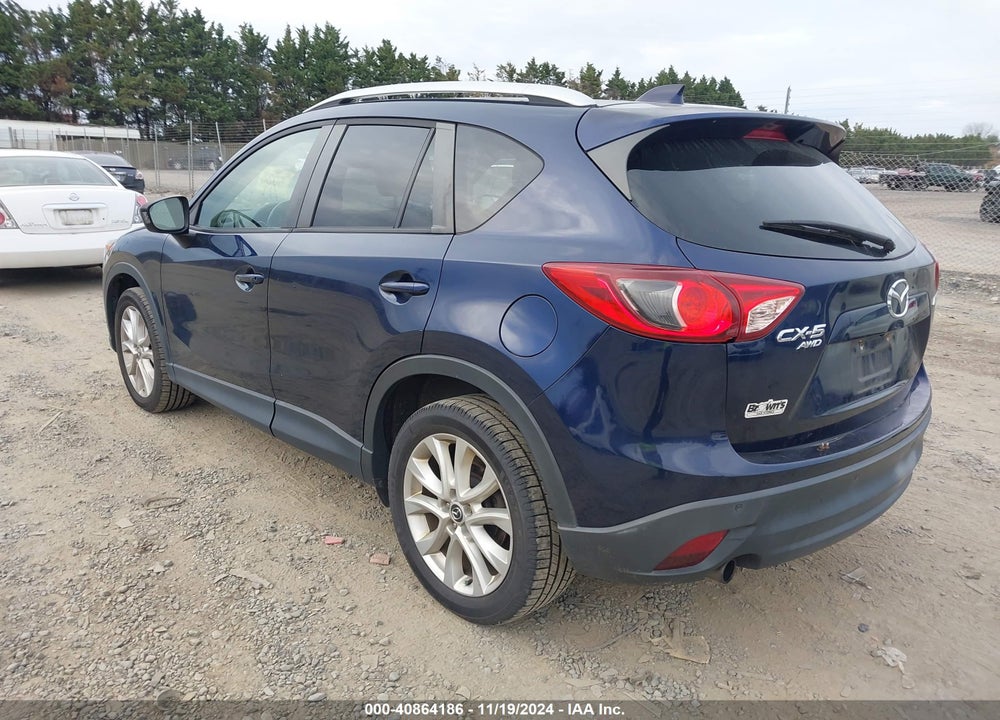 2013 MAZDA CX-5 GRAND TOURING VIN: JM3KE4DE3D0164766