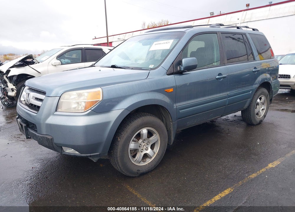 2007 HONDA PILOT EX-L VIN: 2HKYF185X7H536068