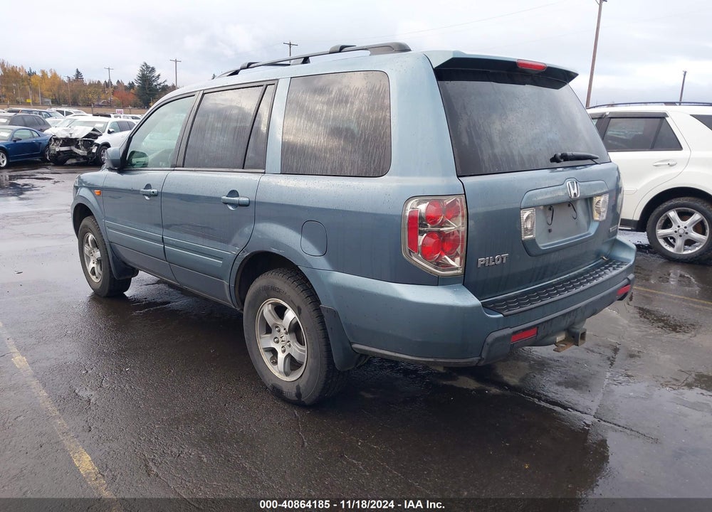 2007 HONDA PILOT EX-L VIN: 2HKYF185X7H536068
